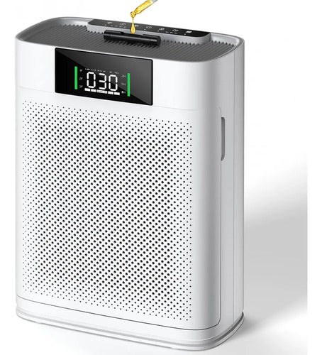 Purificador De Aire Honeyuan Para Espacios Grandes 214 M2 Blanco 110v