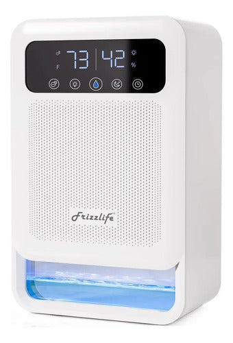 Deshumidificador Purificador De Aire Frizzlife Dh80 135onzas Blanco 110v