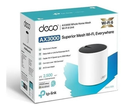 Sistema De Wi-fi En Malla Router Inalámbrico Deco X55 Tp-lin