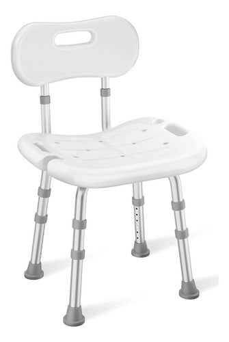 Homland Silla De Ducha Interior Con Respaldo Extraíble