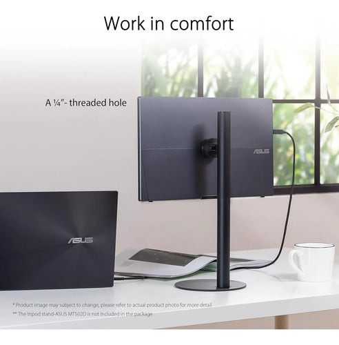 Monitor Portátil Asus Zenscreen 15.6 1080p (mb16ahv) - Full Negro