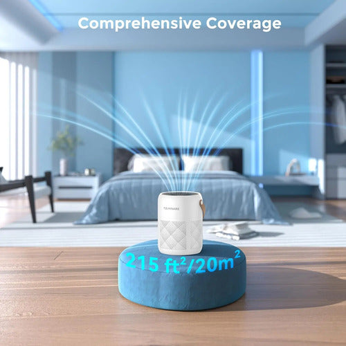 Purificador De Aire Fulminare Fulminare Para Dormitorio H13 Blanco 110v