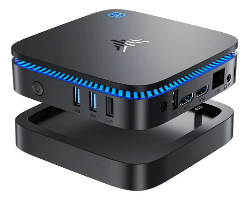Estacion De Carga Usb C, A De 200 W, Compacta Gan 6 Puertos Negro