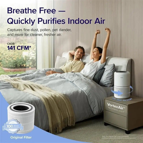 Purificador De Aire Contra Alergias Levoit Core300-p 102 Mt2 Blanco 110v
