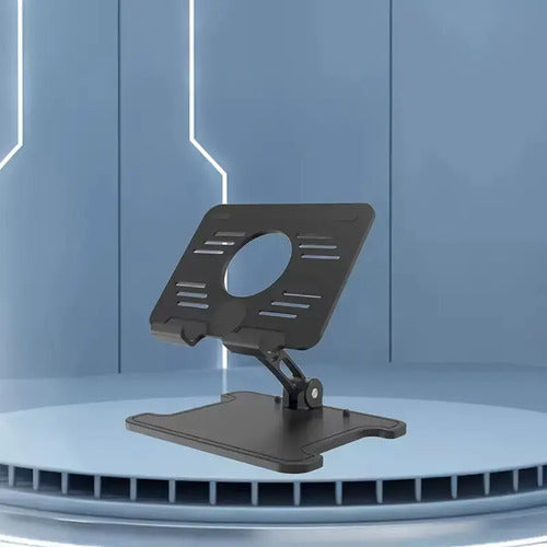 Soporte Plegable Escritorio Para Teléfonos Y Tabletas En Abs