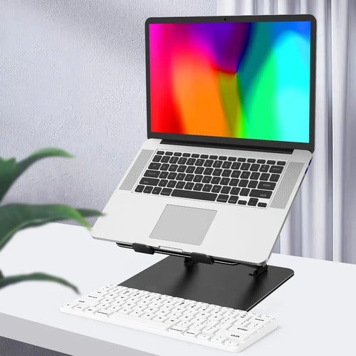 Soporte Para Computadora Portátil Plegable Gogoonike Ajustab Negro