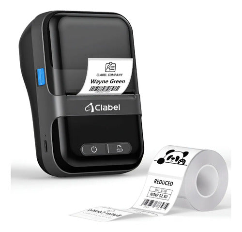 Clabel 220b: Impresora Térmica De Códigos De Barras Negro