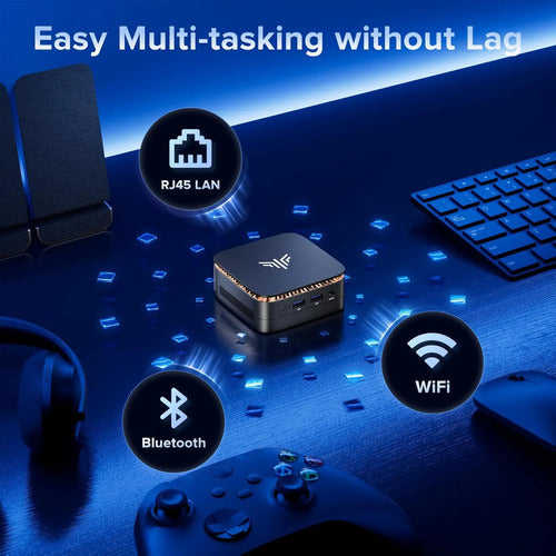 Mini Pc Kamrui Mini Pc Gk3plus N97 8 Ram Ssd 256 A 3.6 Ghz 110v