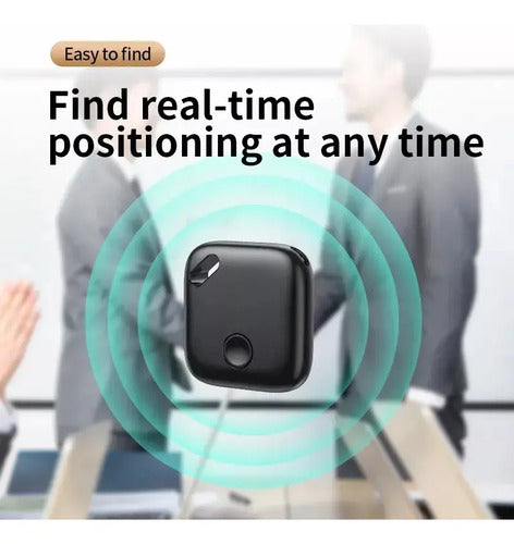 Rastreador Wireless Vtag Bluetooth Localizador Aplic Find My Blanco
