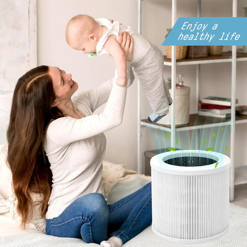 Filtros A1 Aptos Para Filtro De Purificador De Aire Vewior Blanco