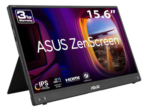 Monitor Portátil Asus Zenscreen 15.6 1080p (mb16ahv) - Full Negro