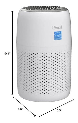 Purificador De Aire Para Dormitorio Levoit Limpiador 3 En 1 White 110v