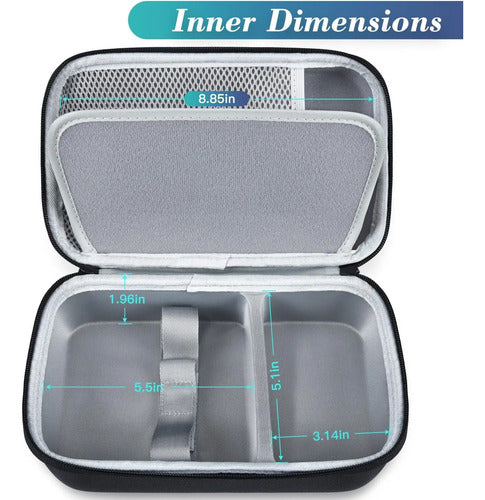 Funda Protectora Para Mini Pc Toda Marca (23 X 13 X 5 Cms) Gris