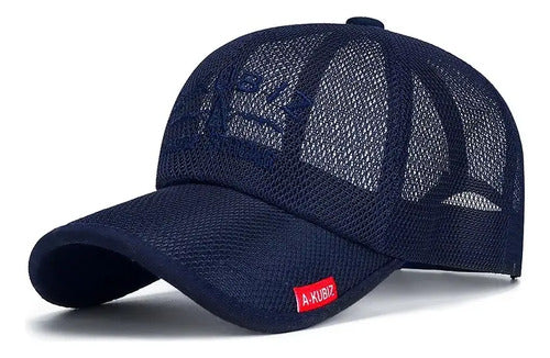 Gorra Cachucha Deportiva En Malla Gorra Beisbolera