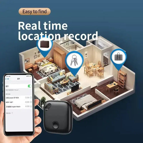 Rastreador Wireless Vtag Bluetooth Localizador Aplic Find My Blanco