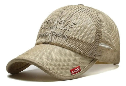 Gorra Cachucha Deportiva En Malla Gorra Beisbolera