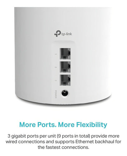 Tp-link Deco Ax3000 Wifi 6 (deco X55) Cubre Hasta 610 Mts