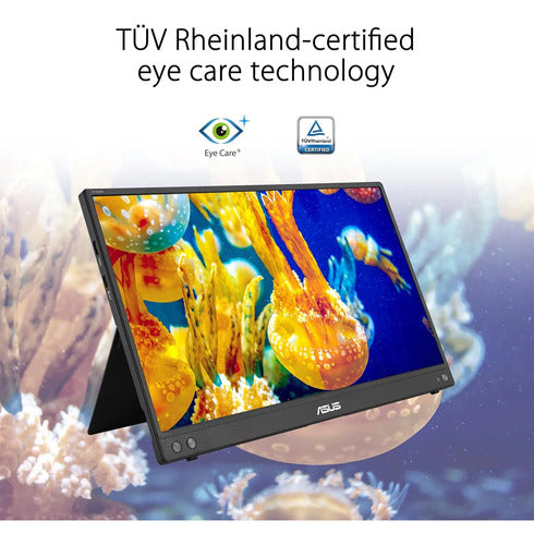 Monitor Portátil Asus Zenscreen 15.6 1080p (mb16ahv) - Full Negro